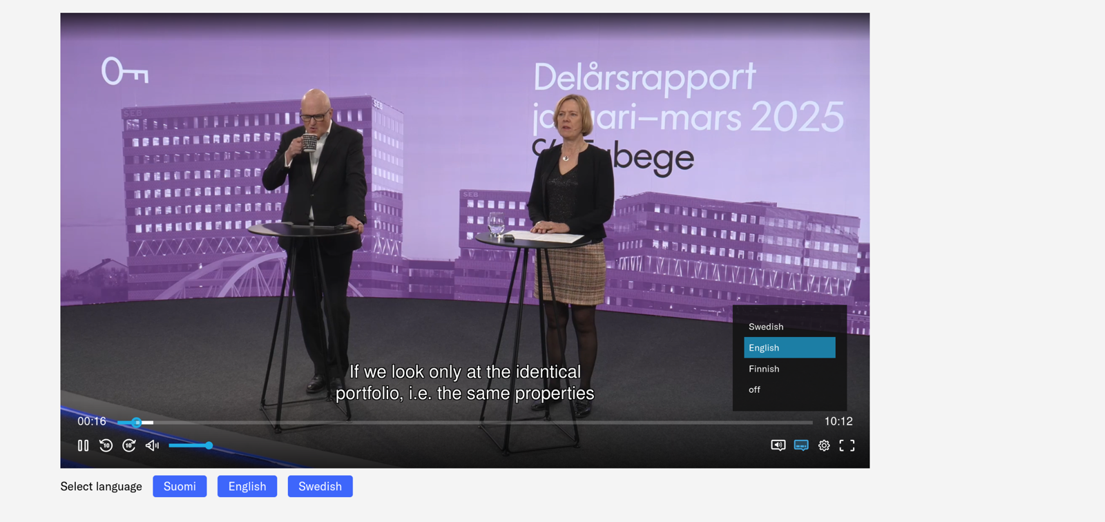 How to use Real-time Subtitles | Engagestream Documentation