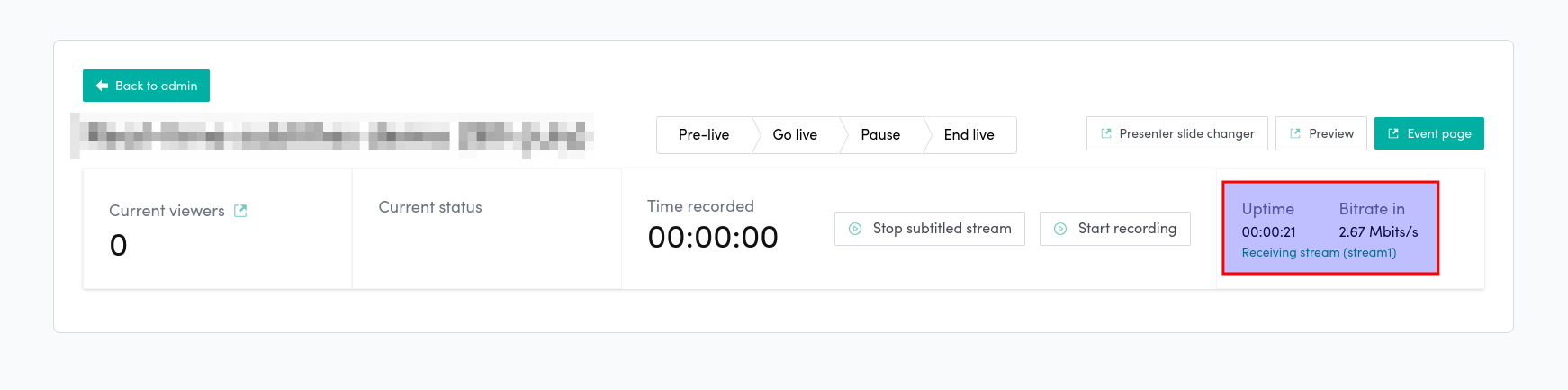 How to use Real-time Subtitles | Engagestream Documentation
