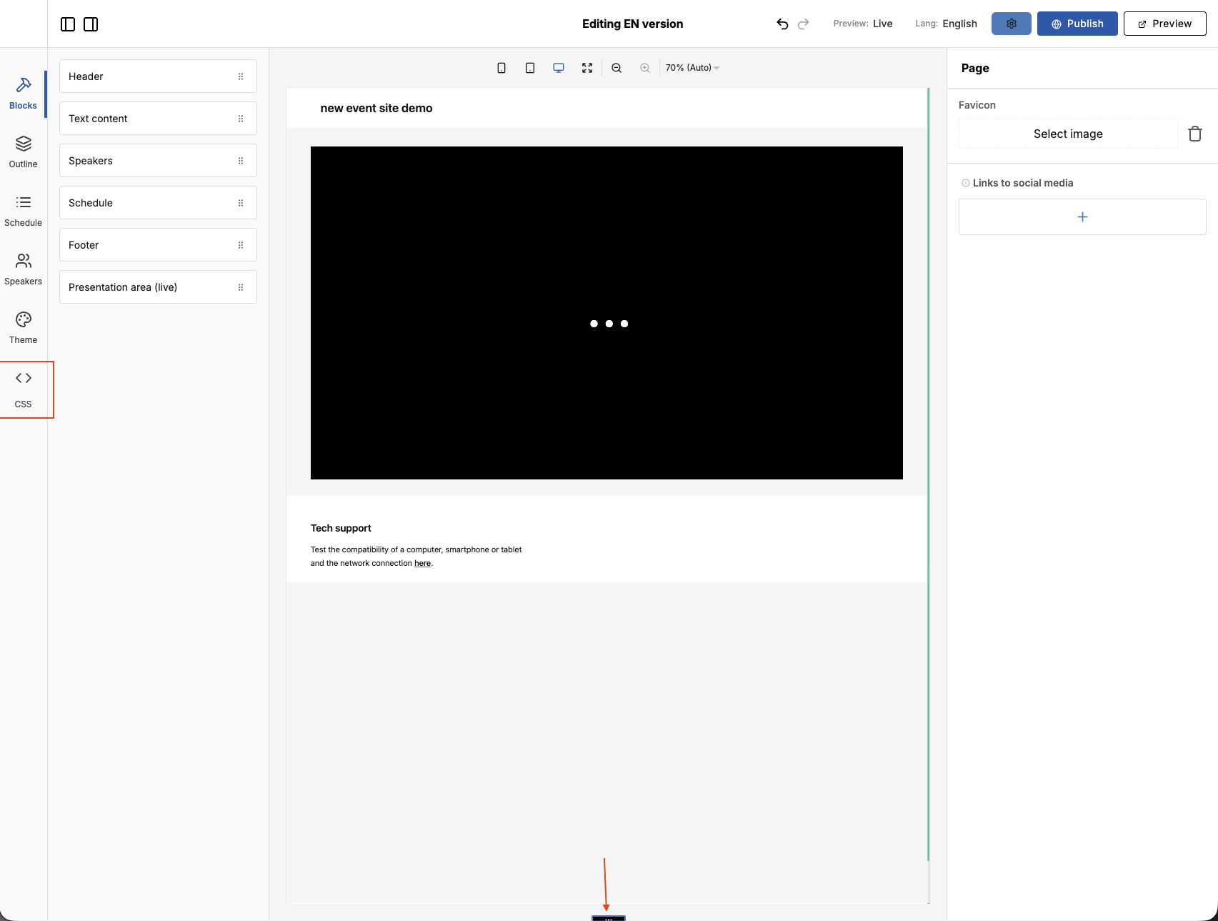 How to Edit Dial-in Registration Page | Engagestream Documentation