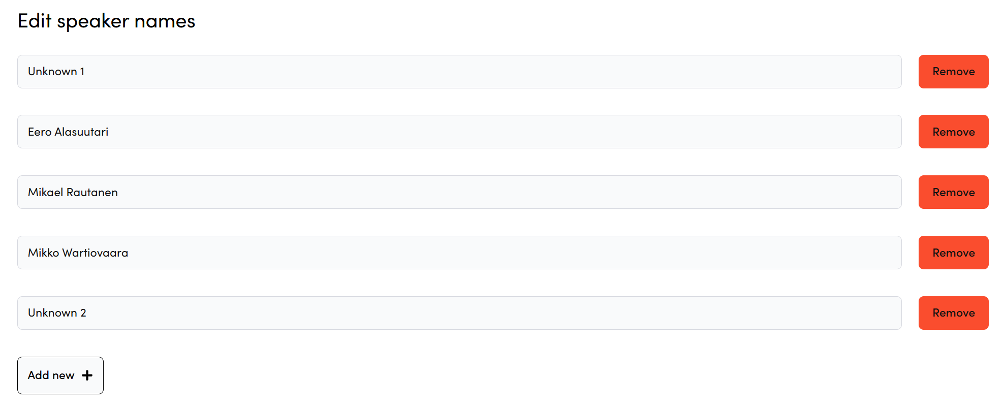 Working with transcripts | Engagestream Documentation